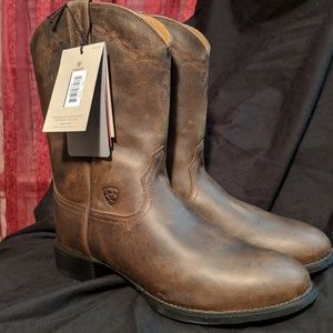 Ariat Mens Heritage Pull On Roper Cowboy Boot